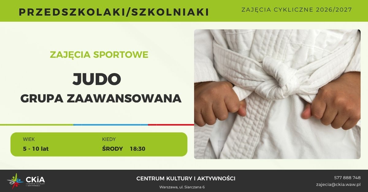 JUDO I GRUPA ZAAWANSOWANA