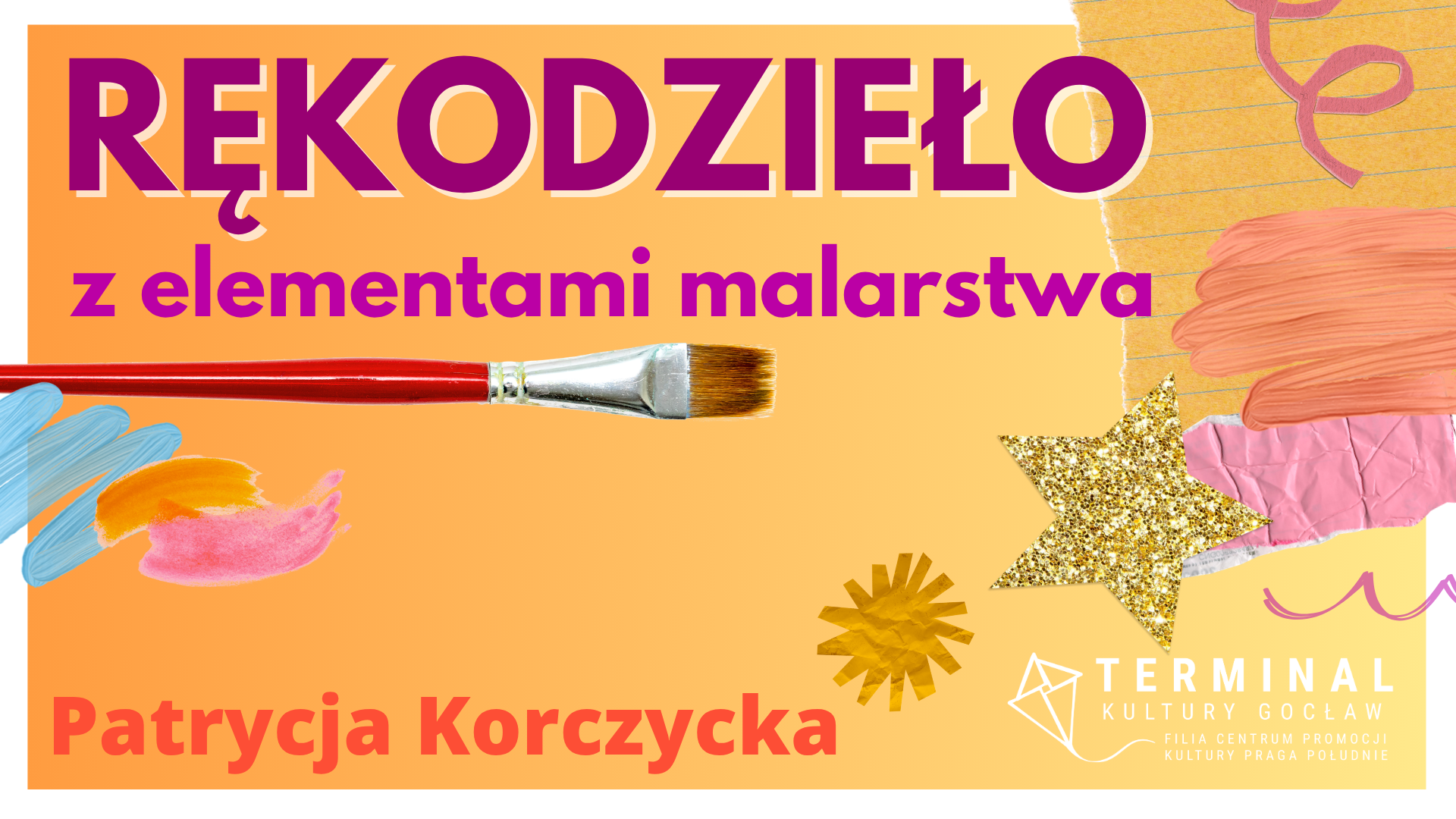 Rękodzieło z elementami malarstwa - Patrycja Korczycka TKG