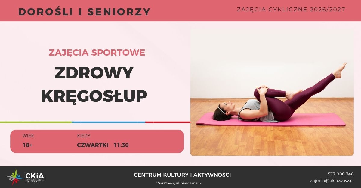 ZDROWY KRĘGOSŁUP