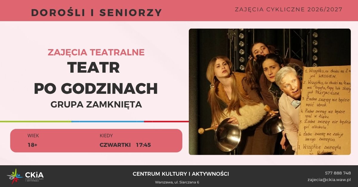 TEATR PO GODZINACH
