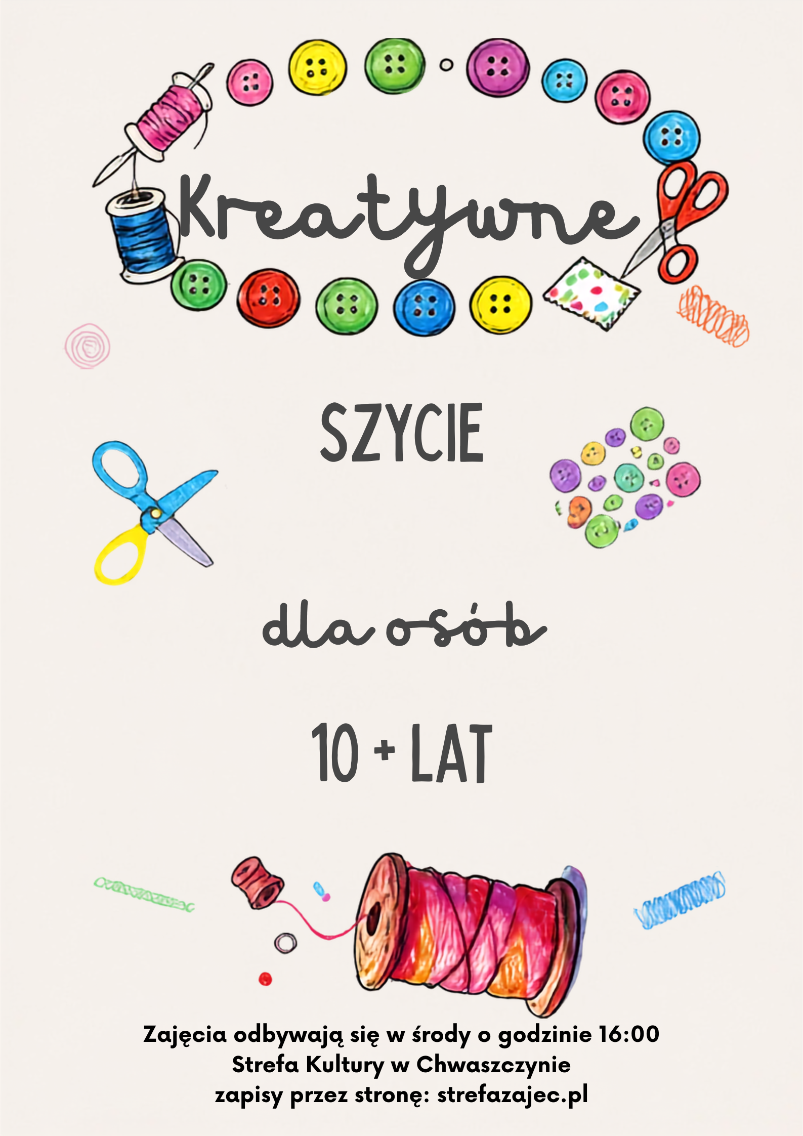 Zajęcia z szycia Chwaszczyno