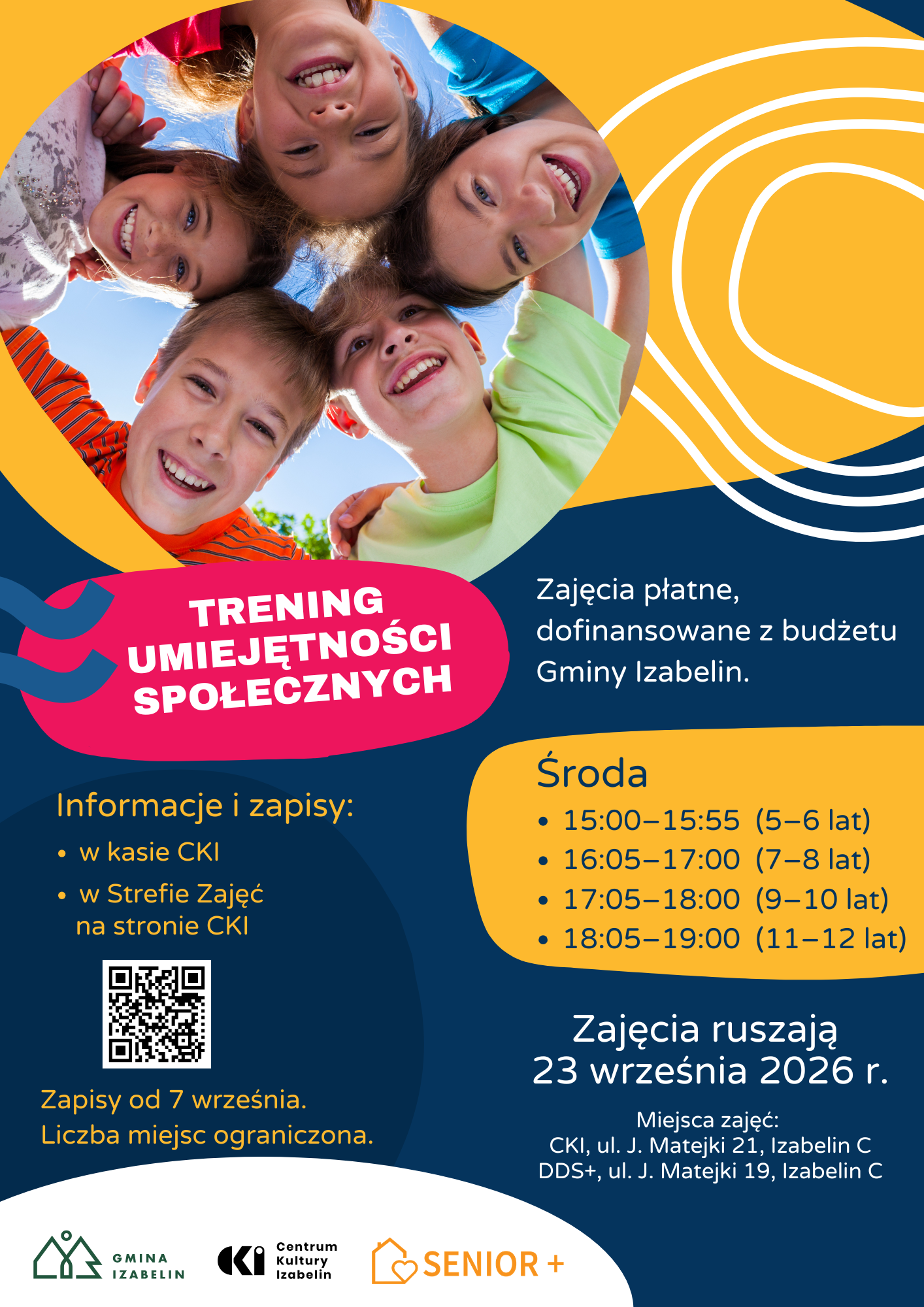 Trening Umiejętności Społecznych dla dzieci TUS 5-12 lat