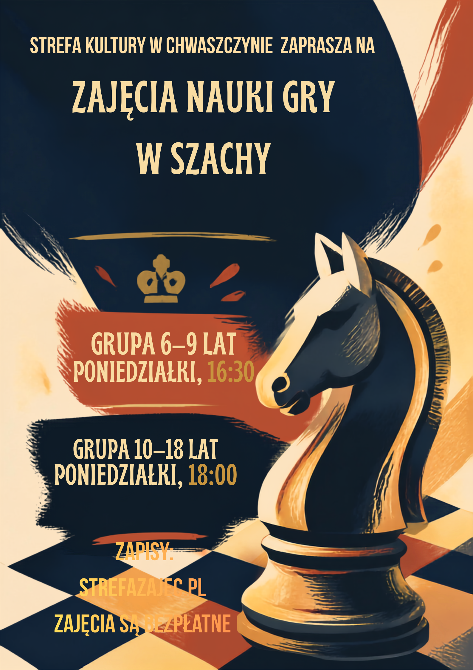 Szachy dla dzieci Chwaszczyno
