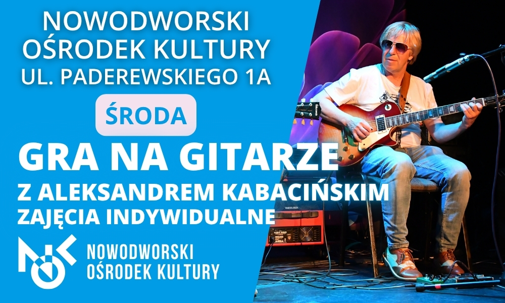 Gitara NOK ŚRODA - Zajęcia indywidualne