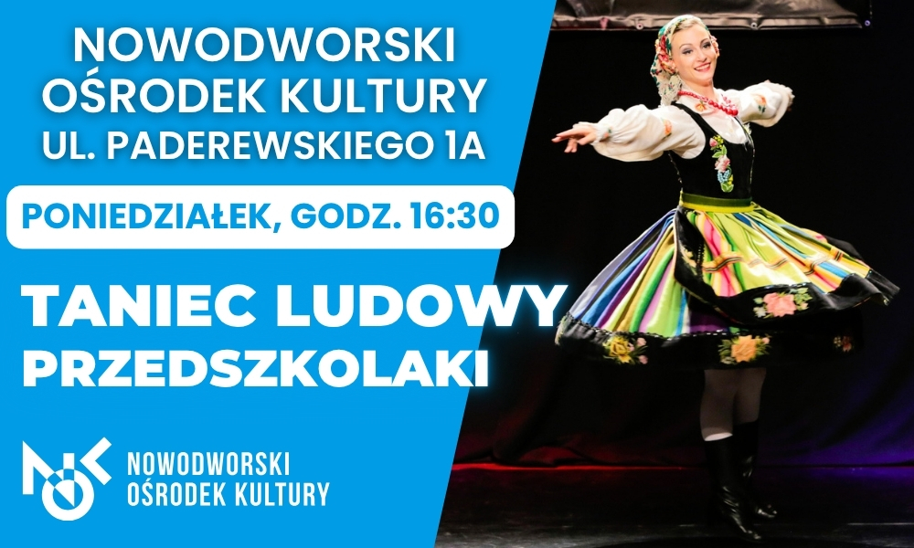 Taniec ludowy przedszkolaki