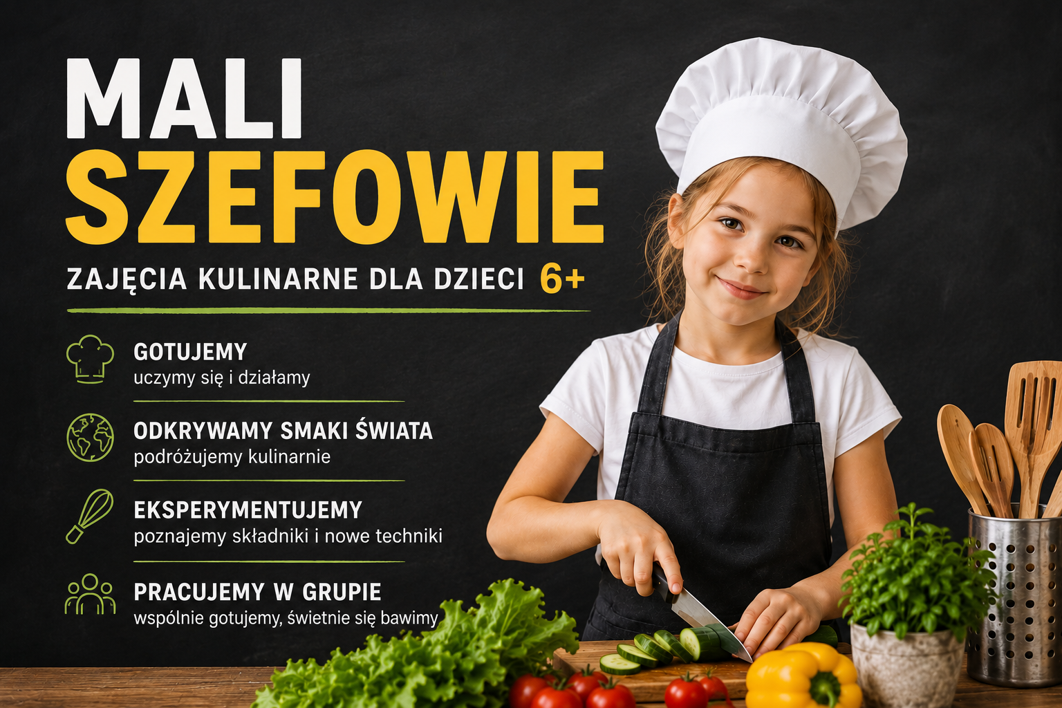 Zajęcia kulinarne dla dzieci - Mali szefowie