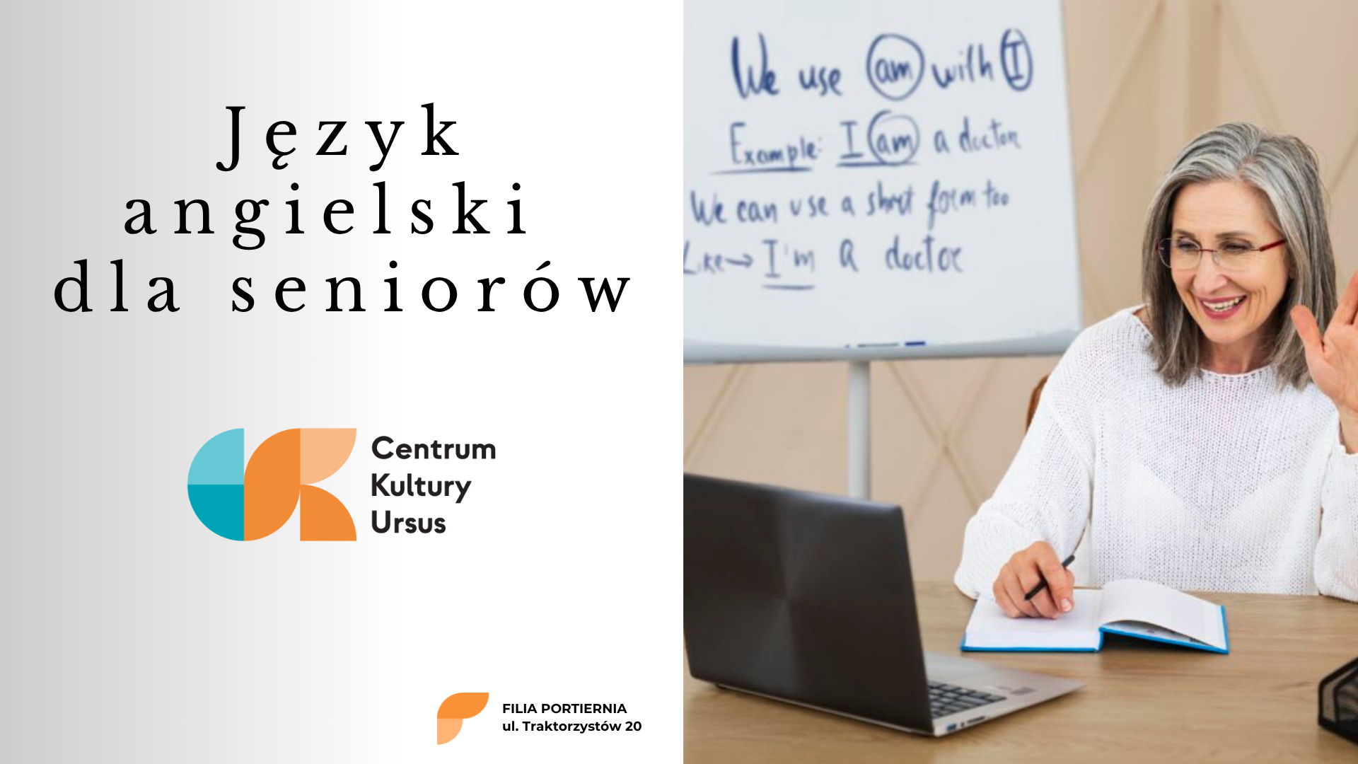Angielski dla Seniorów w CKU Filii Portiernia