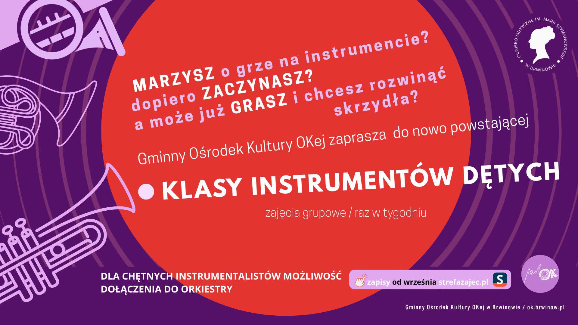 Klasa instrumentów dętych - grupa