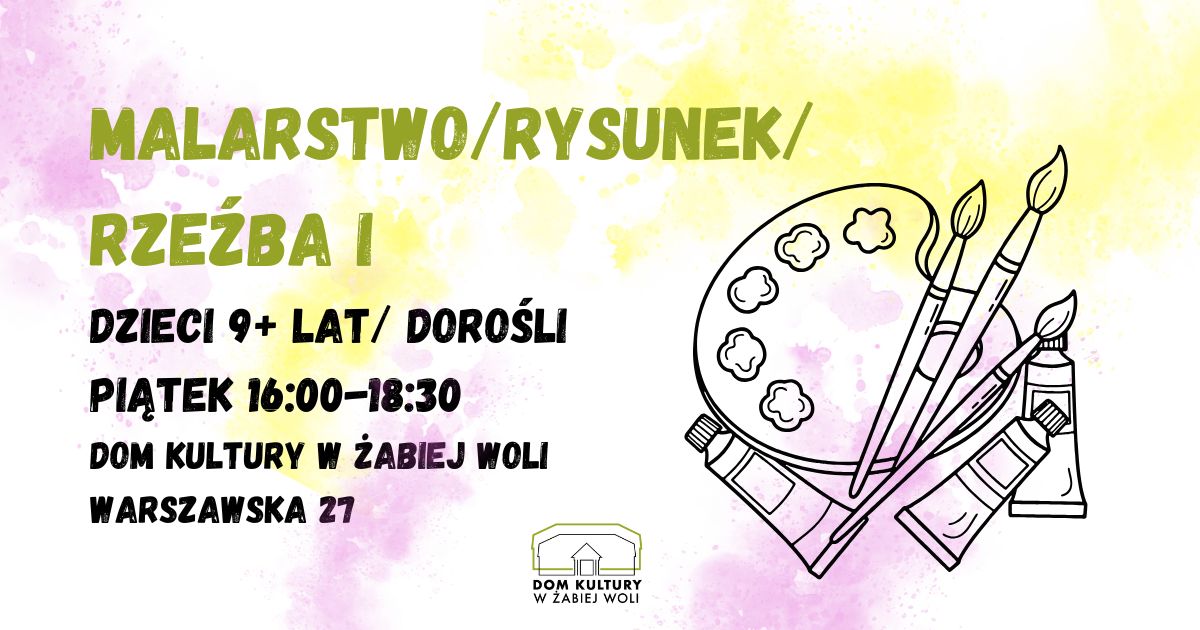 Malarstwo Rysunek Rzeźba I Piątek