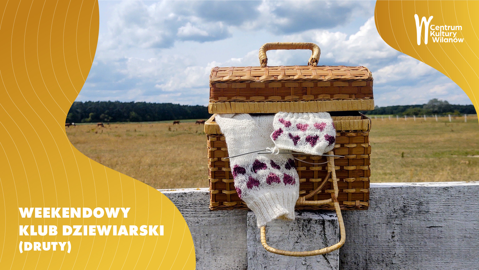 Weekendowy Klub Dziewiarski - nauka robienia na drutach - Vogla
