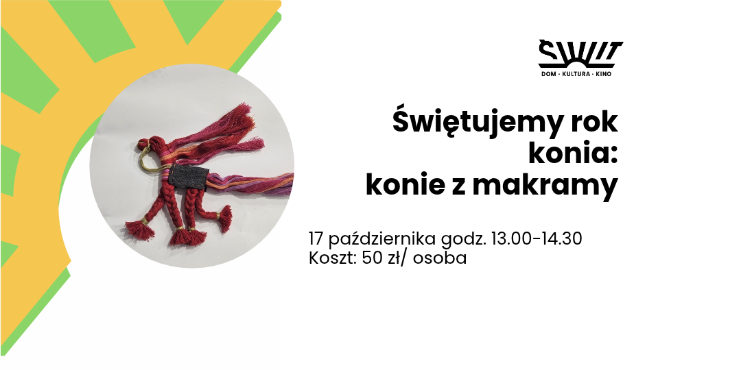 Świętujemy rok konia - konie z makramy