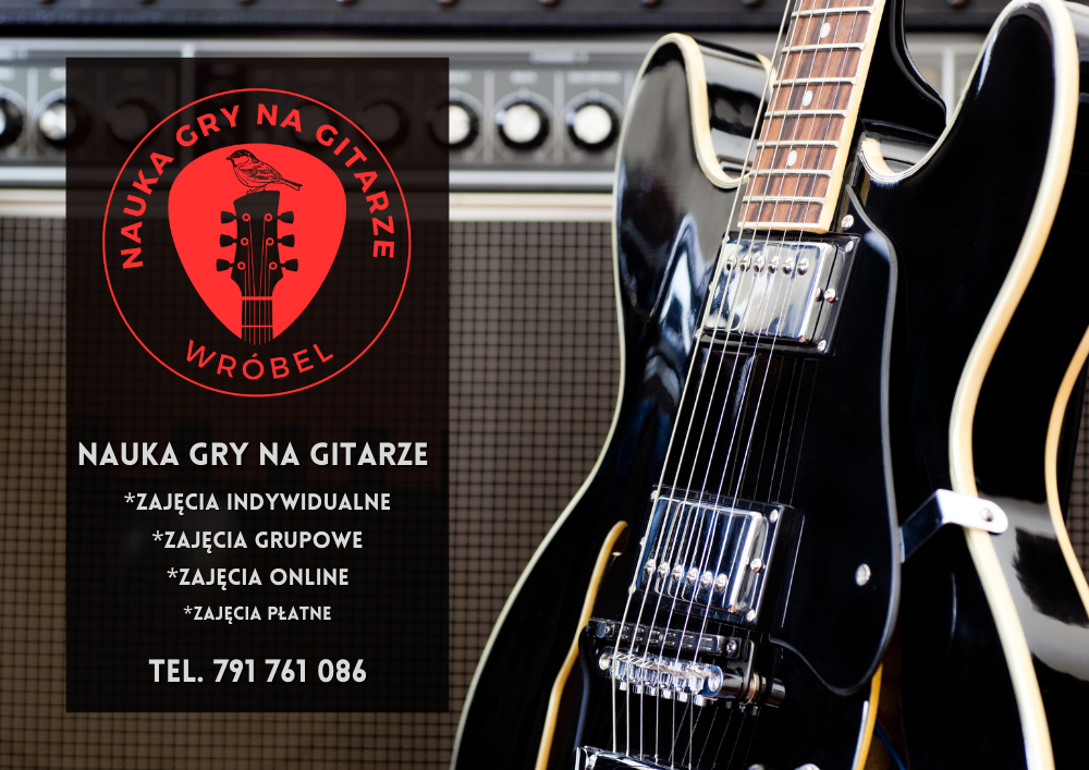 Nauka gry na gitarze Marcin Wróbel