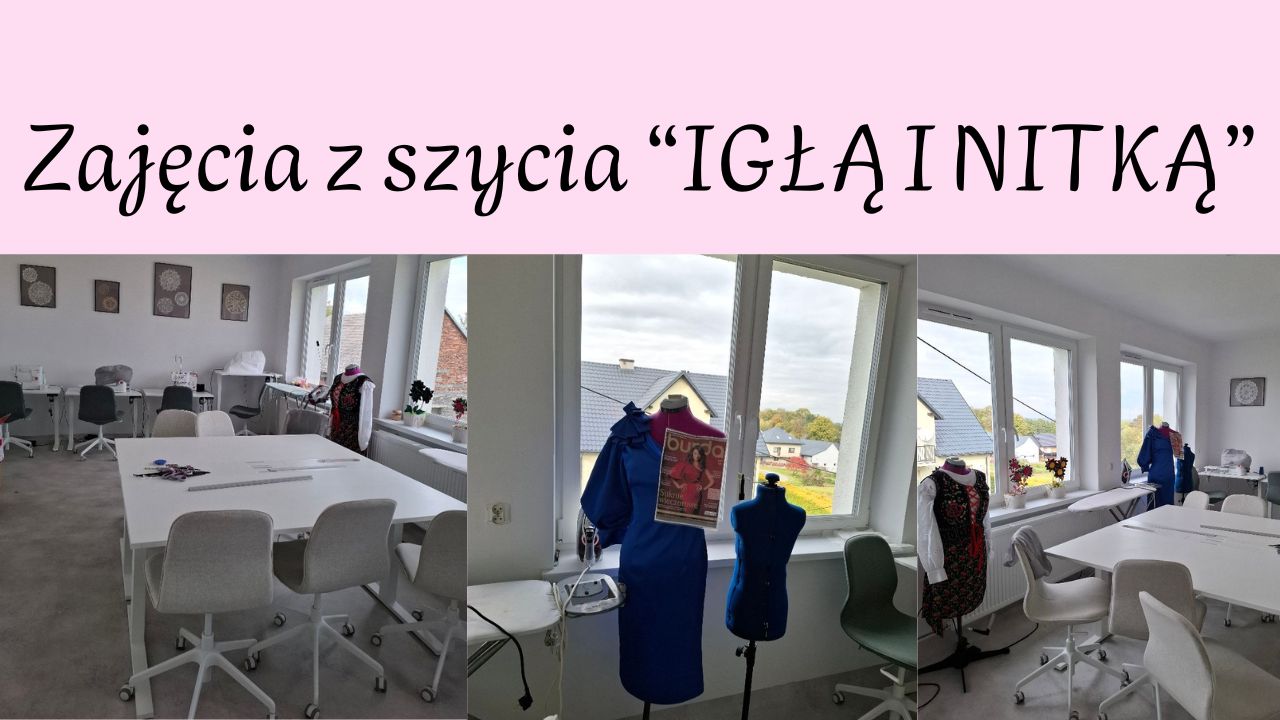 ZAJĘCIA Z SZYCIA "IGŁĄ I NITKĄ" DLA DZIECI