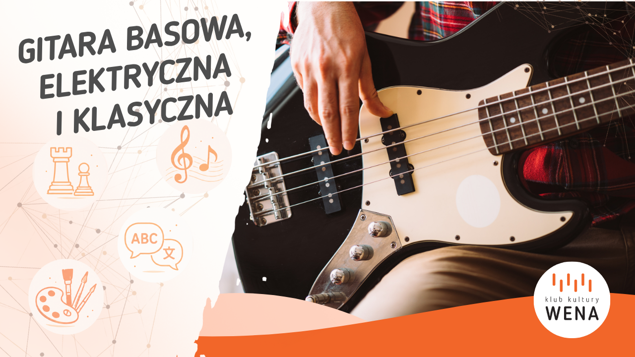 Warsztaty gry na gitarze basowej, elektrycznej i klasycznej instruktor Nikodem Sułowski