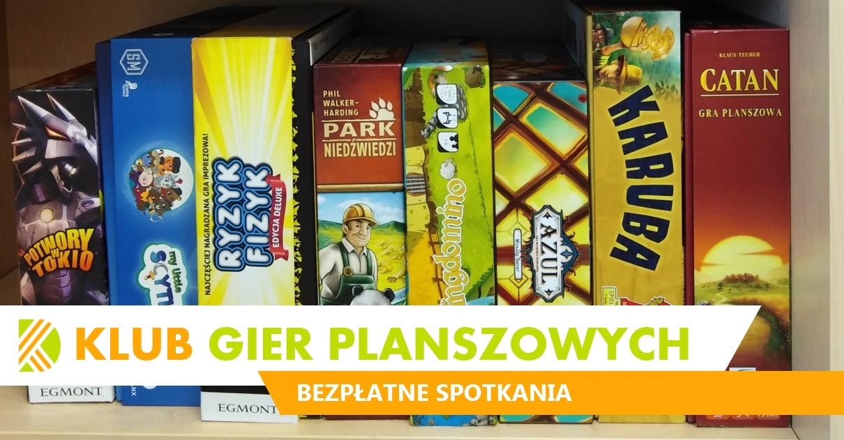Klub Gier Planszowych-czwartek 18:00-21:00